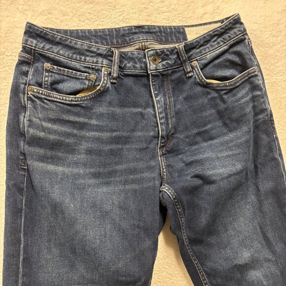 Rag & Bone Jeans Mens 32x32 Fit 3 Athletic Dark Wash Denim - Picture 2 of 9